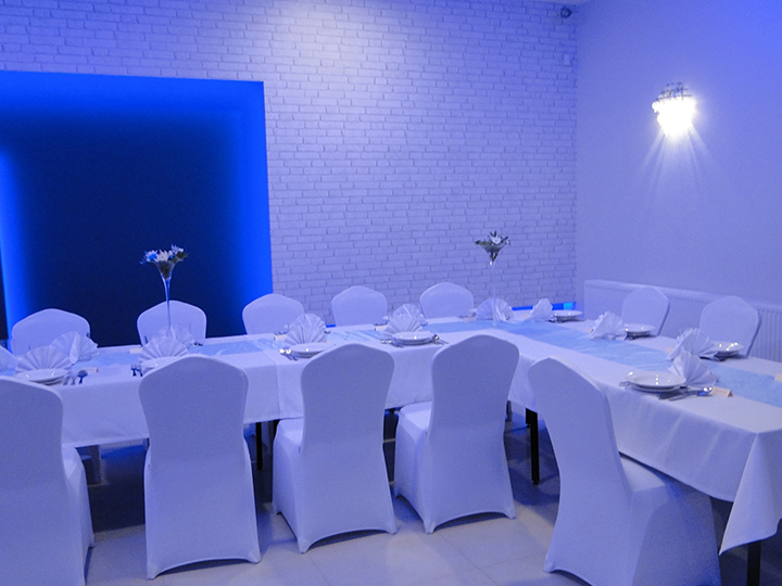 Realizacja projektu LK-47 Dom weselny, Restauracja