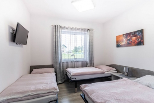 Realizacja projektu K-61 Motel, budynek noclegowy