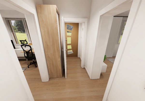 Przykładowa aranżacja wnętrz projektu L-5519 BOLECHOWICE