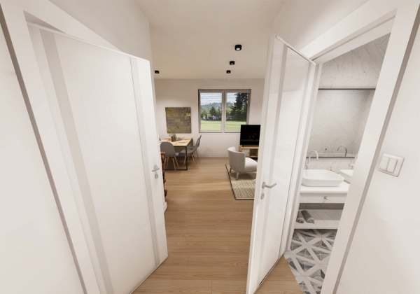 Przykładowa aranżacja wnętrz projektu L-5519 BOLECHOWICE