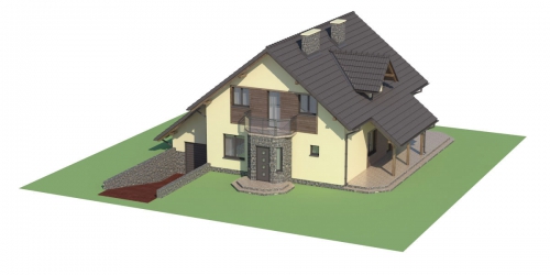 Projekt domu Regnów L-5531 - model