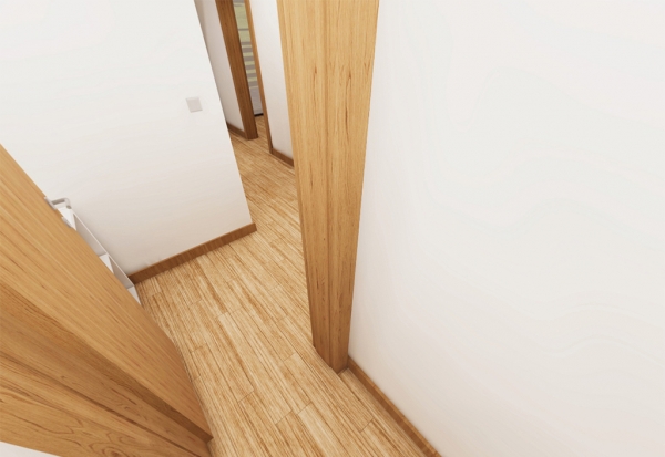 Przykładowa aranżacja wnętrz projektu L-6152 SZCZAWNICA