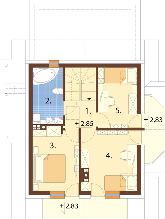 Rzut piętra / antresoli