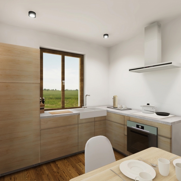 Przykładowa aranżacja wnętrz projektu L-6190 D TUROWICE D 2