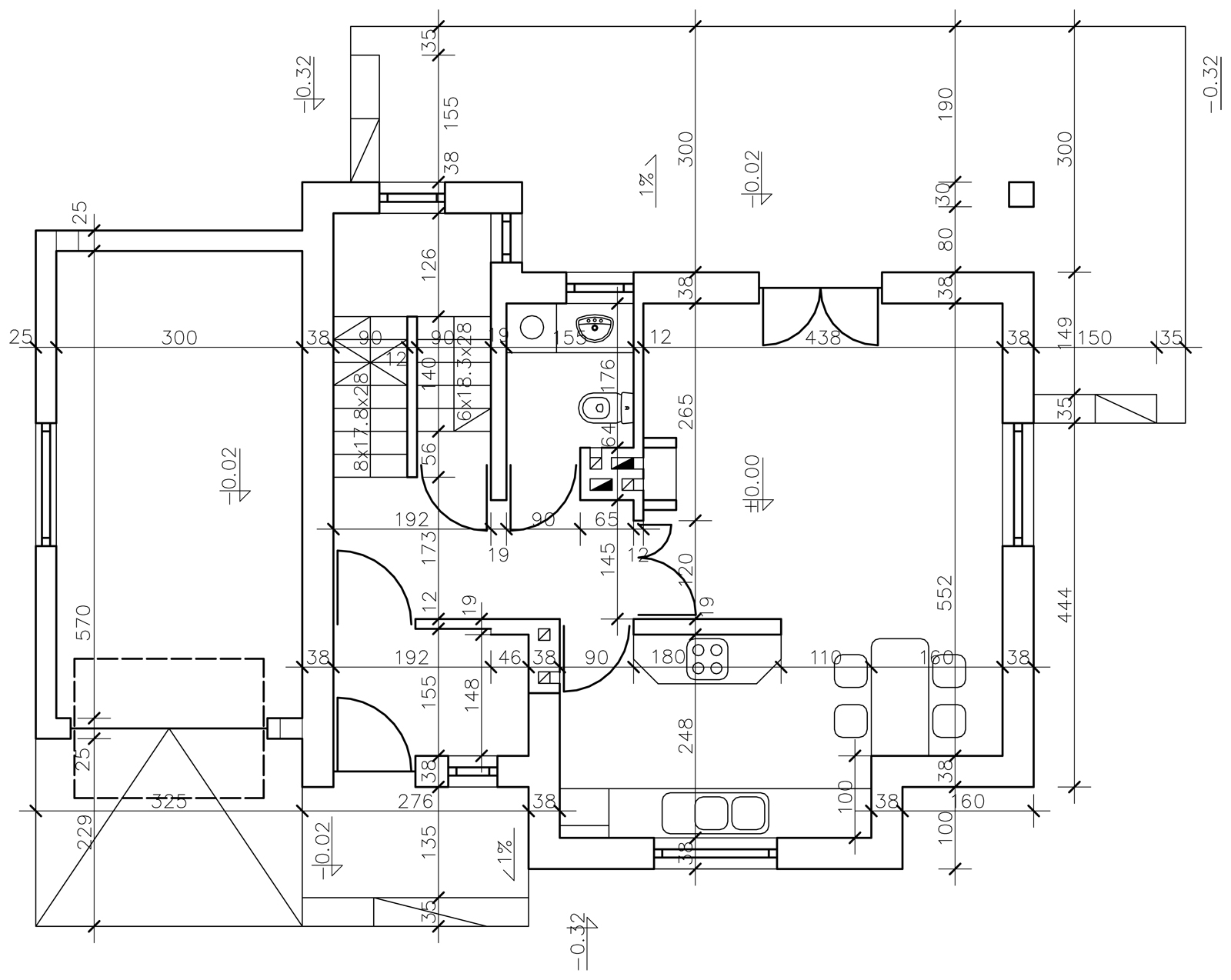 Rzut L-6218 parteru