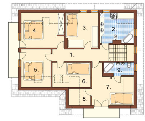 Rzut piętra / antresoli