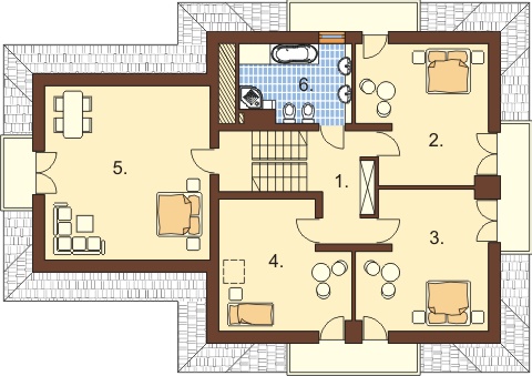 Rzut piętra / antresoli