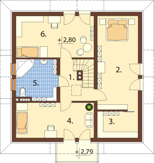 Rzut piętra / antresoli