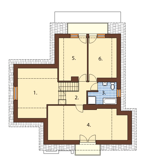 Rzut piętra / antresoli