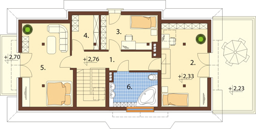 Rzut piętra / antresoli