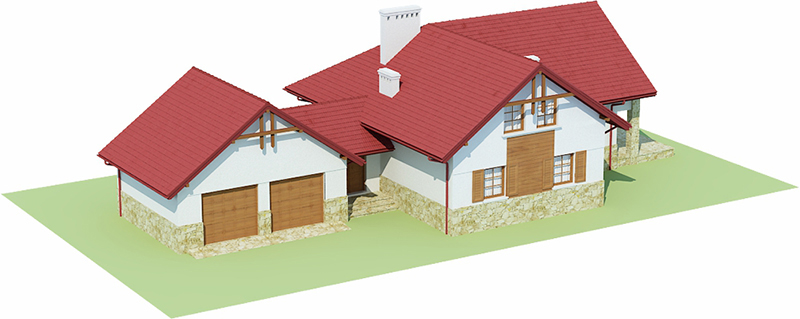 Projekt domu Radosna 2 L-6428 - model
