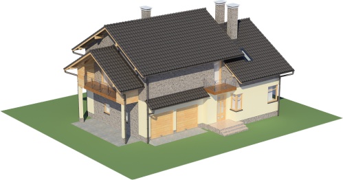 Projekt domu Cereda Due L-6465 - model
