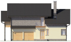 Projekt domu Cereda Due L-6465 - elewacja frontowa