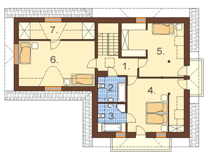 Rzut piętra / antresoli