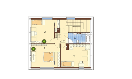 Rzut piętra / antresoli