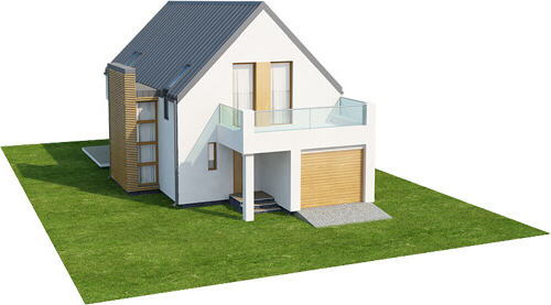 Projekt domu Proszyce 2 L-6509 – model