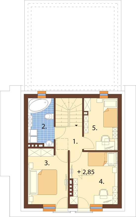 Rzut piętra / antresoli