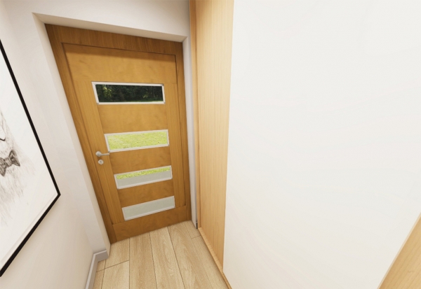 Przykładowa aranżacja wnętrz projektu L-6529 FORTEGILLA 2