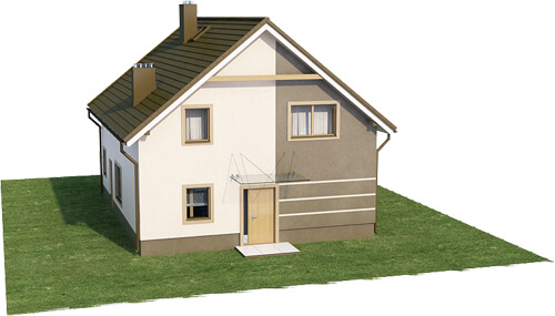 Projekt domu Dalin 2 L-6534 - model