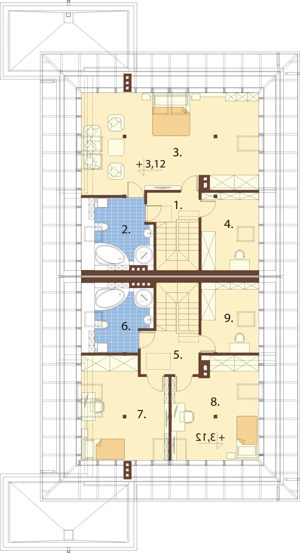 Rzut piętra / antresoli