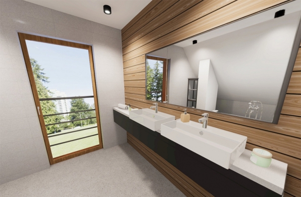 poddasze - łazienka