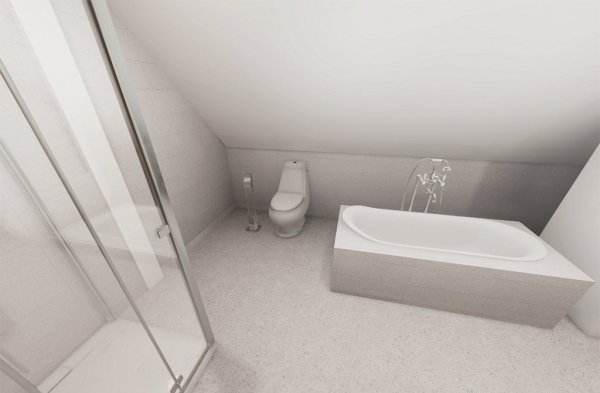 poddasze - łazienka