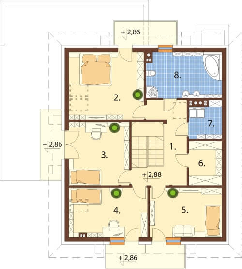 Rzut piętra / antresoli