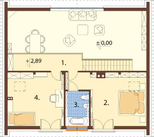 Rzut piętra / antresoli