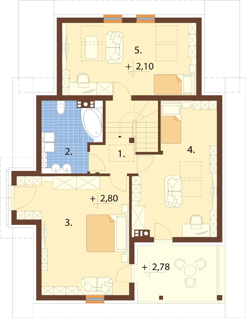 Rzut piętra / antresoli