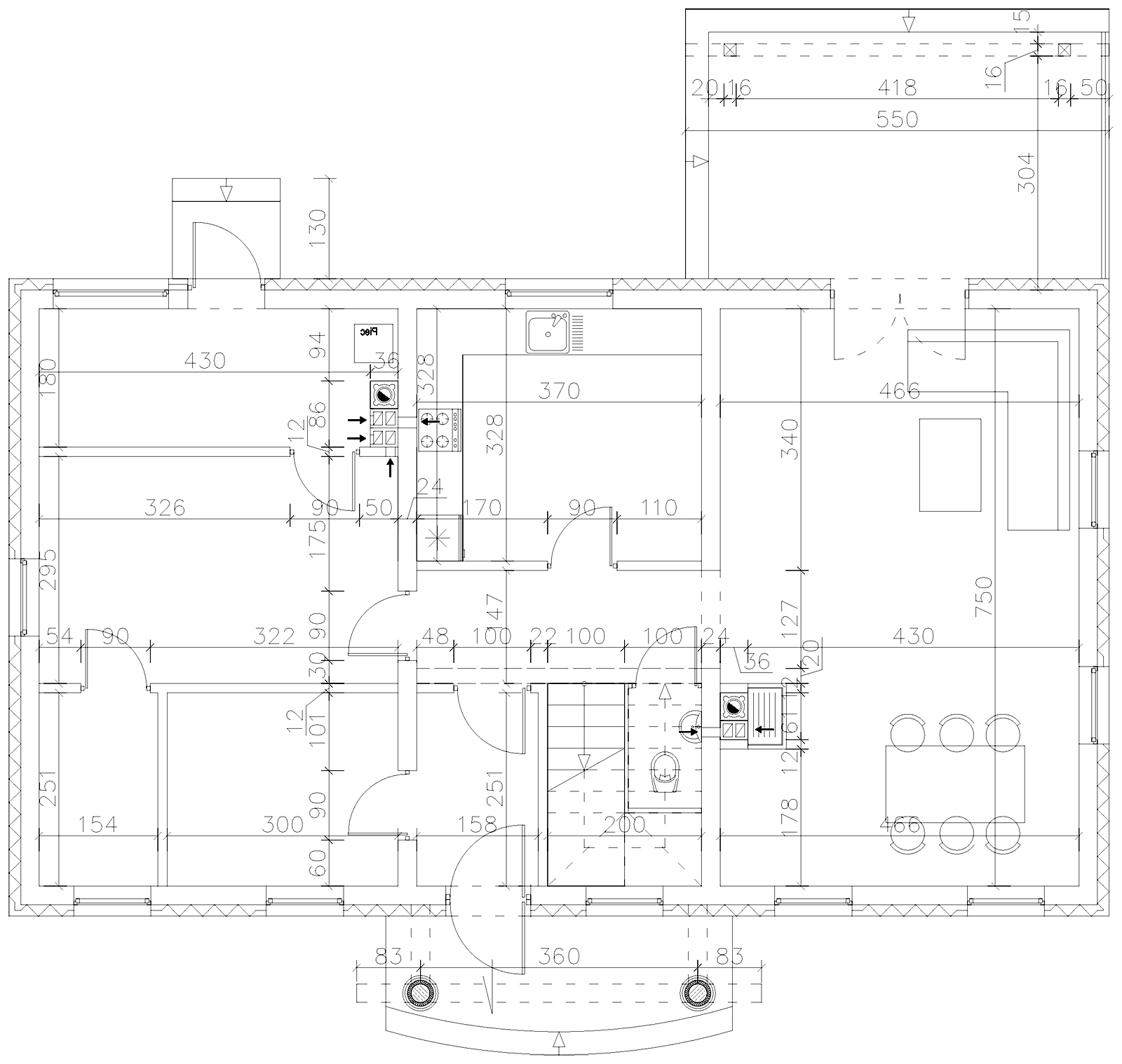 Rzut parteru L-6582