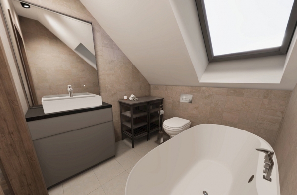 poddasze - łazienka