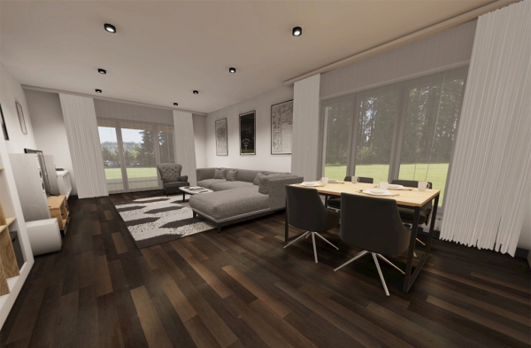 salon z jadalnią