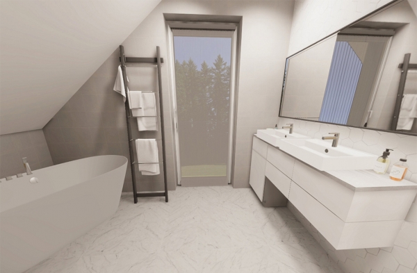 poddasze - łazienka