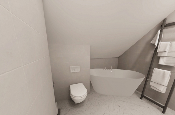 poddasze - łazienka