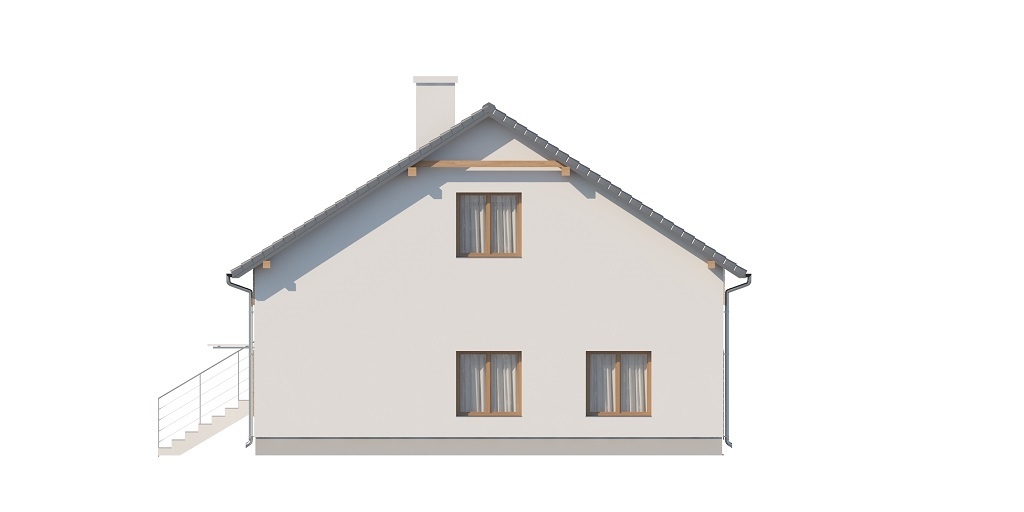 Projekt domu Ibala 2 L-6646 - lewacja prawa