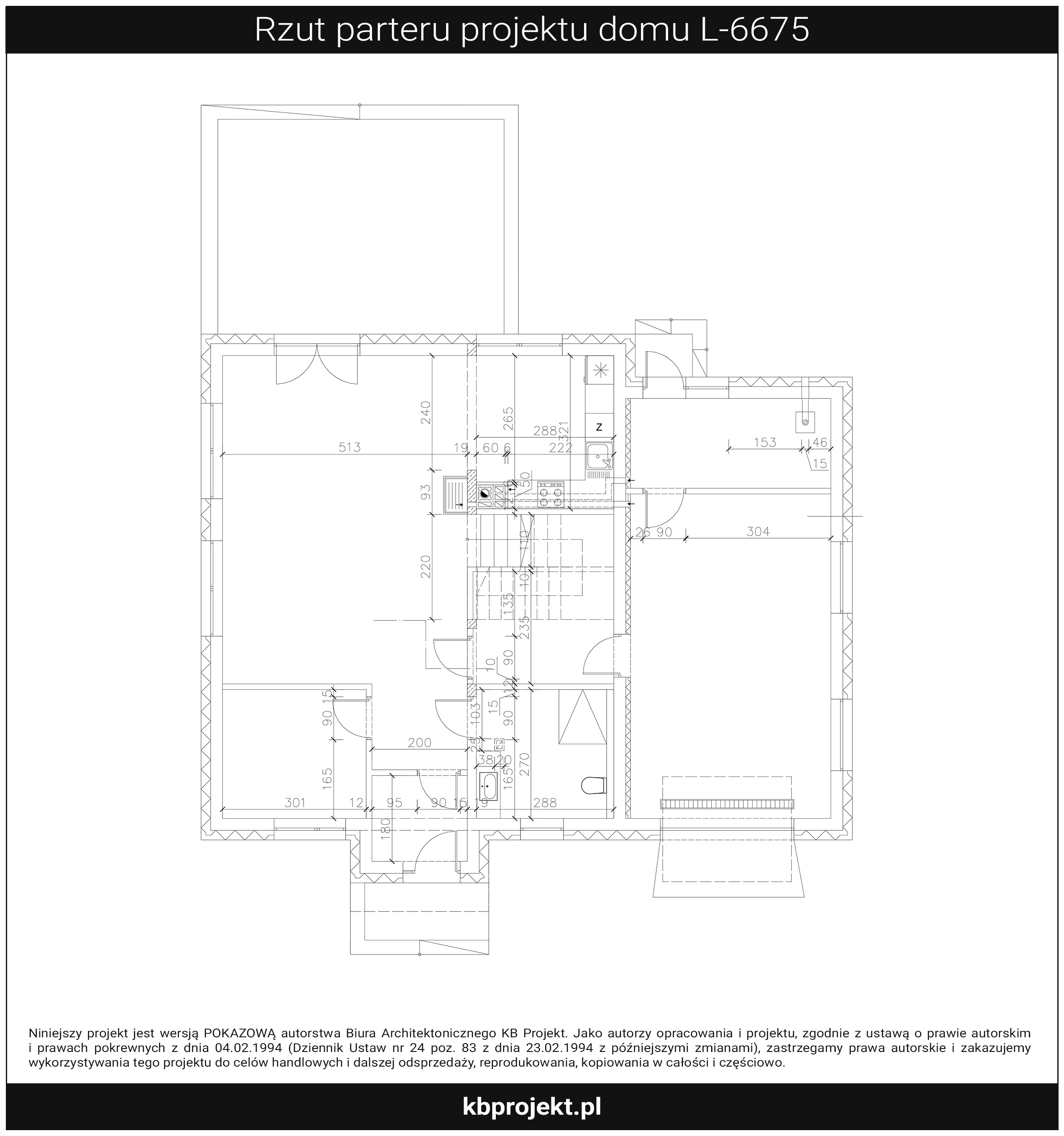 Rzut projektu L-6675