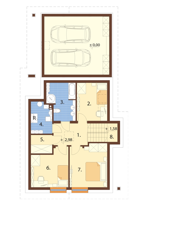 Rzut piętra / antresoli