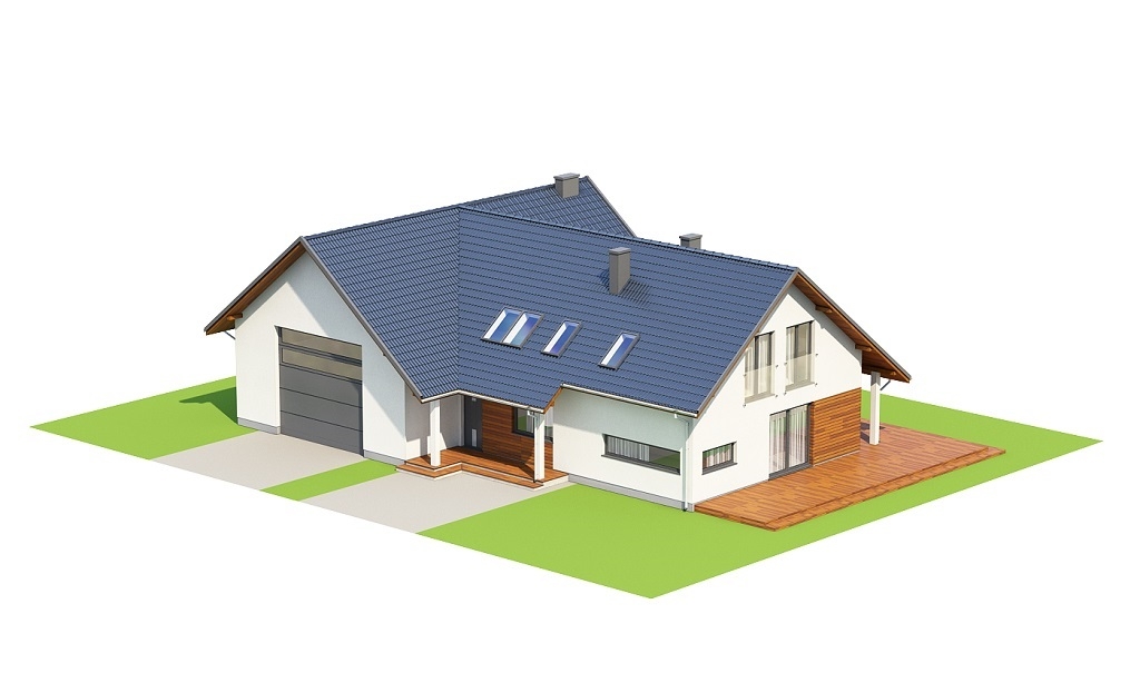 Projekt domu Koria 2 L-6696 - model 