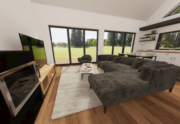 salon z aneksem kuchennym