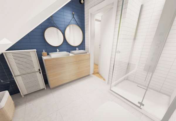 poddasze - łazienka