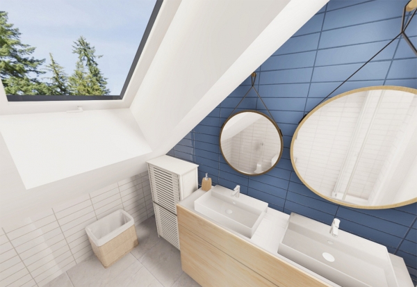 poddasze - łazienka