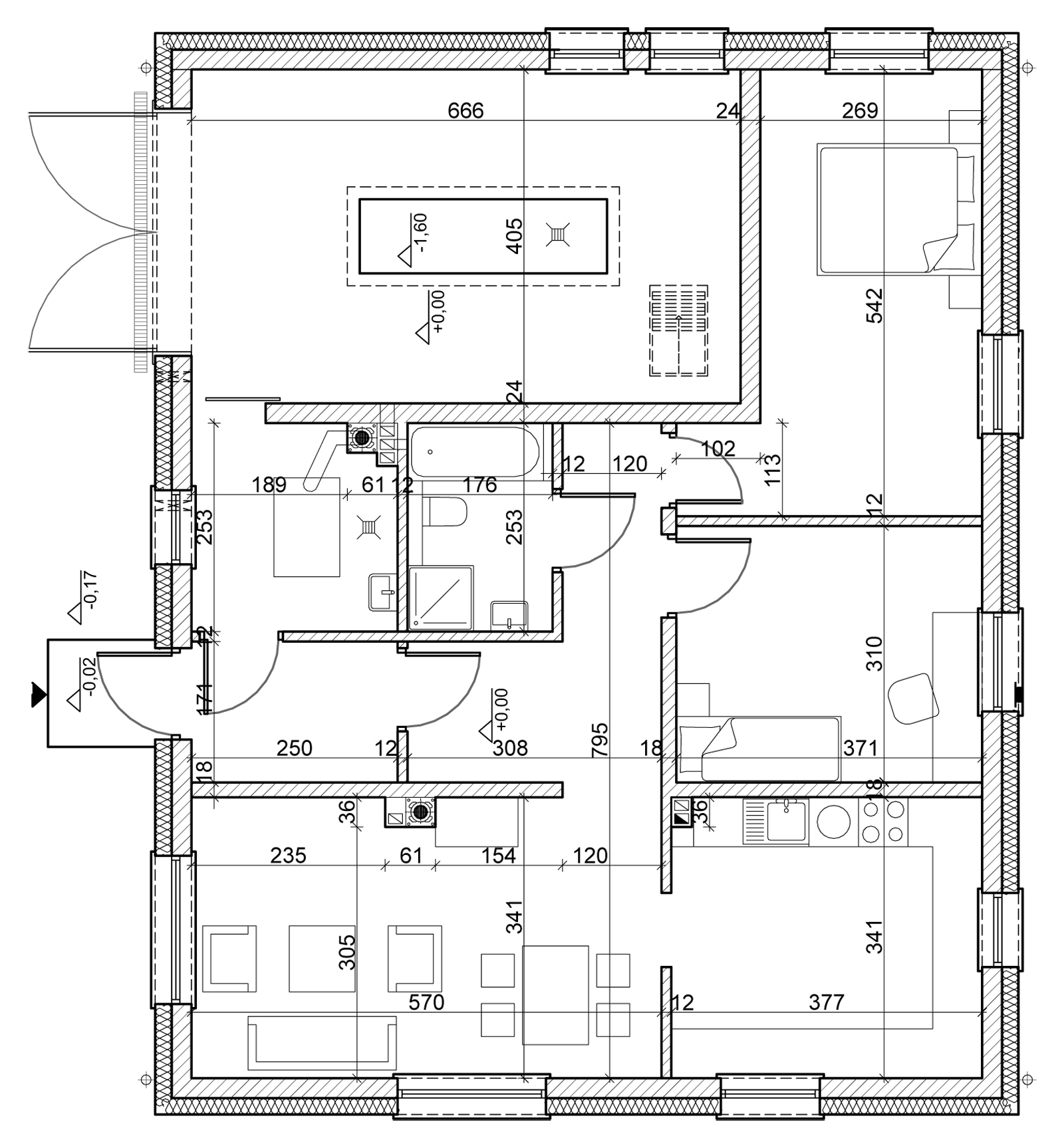 Rzut L-6733 parteru