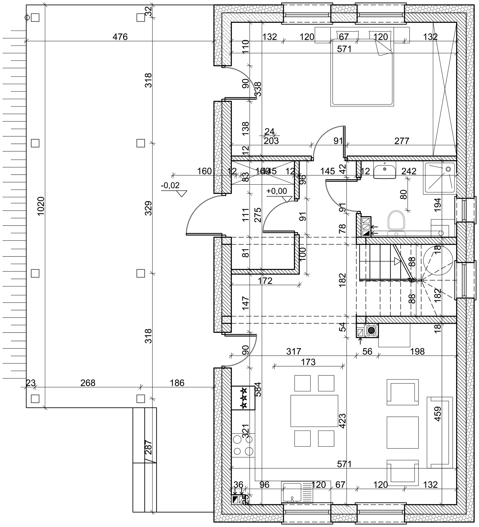 Rzut L-6737 parteru