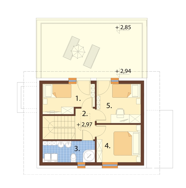 Rzut piętra / antresoli