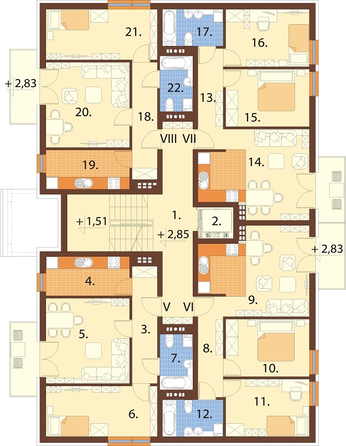 Rzut pierwszego piętra