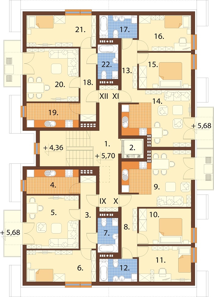 Rzut piętra / antresoli