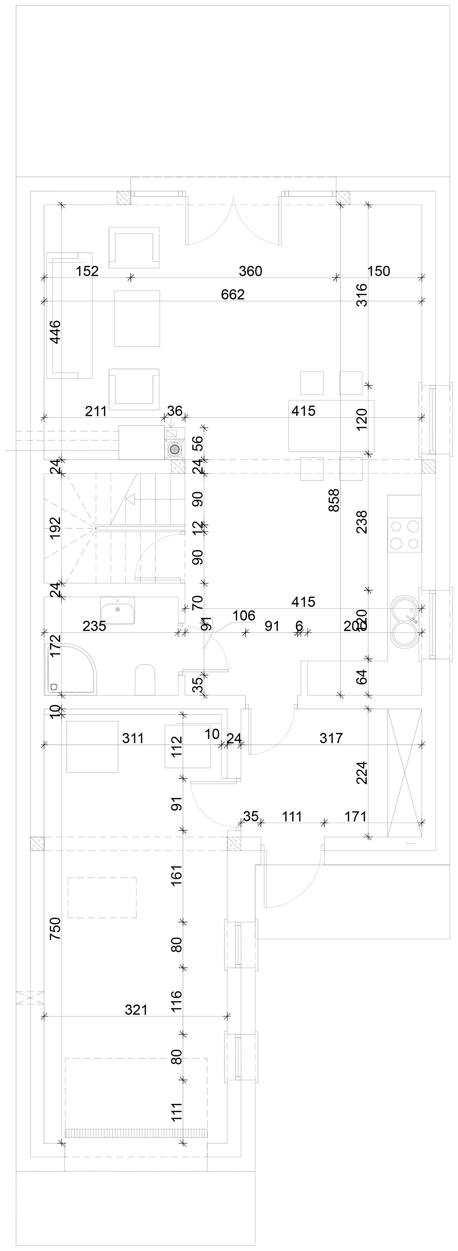 Rzut L-6766 parteru