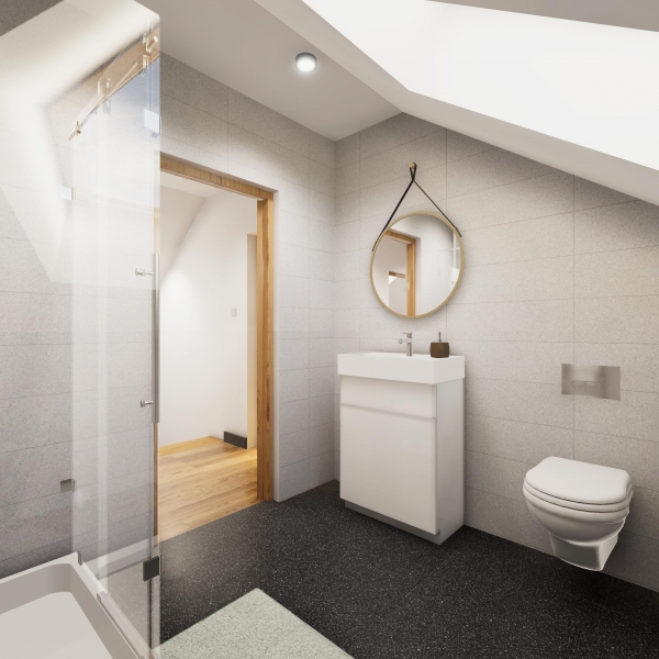 Przykładowa aranżacja wnętrz projektu L-6778 ETORIUM 2