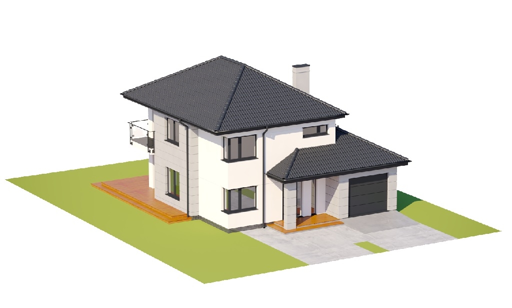 Projekt domu Mursa 2 L-6801 - model