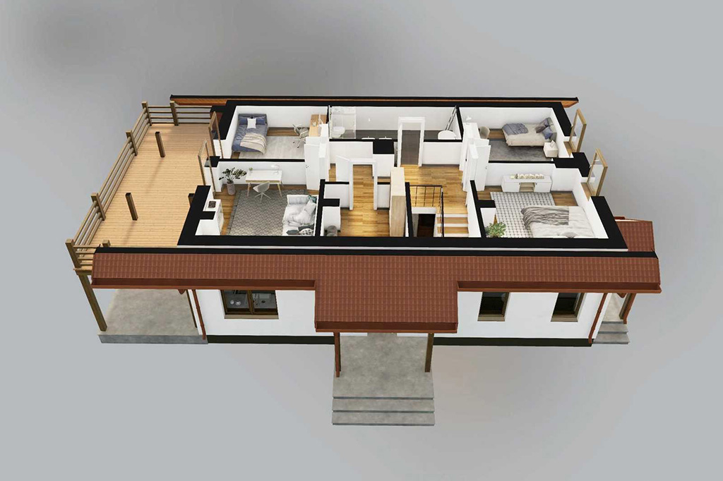 Projekt domu Etavia 2 L-6802 -  model 